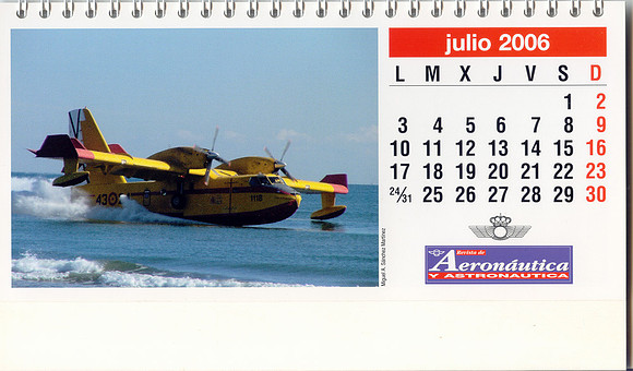 CalendarioRevistaAeronautica2006